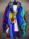 Trui Dames Artistiek Oversized Casual - Vest - Multikleur