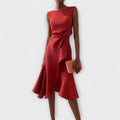 Miss | Jurk Dames Midi Elegant - Polyester