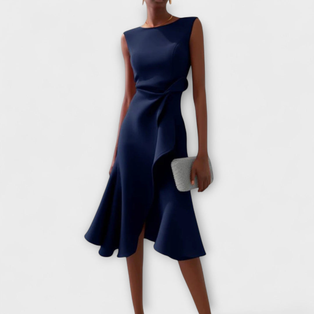 Miss | Jurk Dames Midi Elegant - Polyester