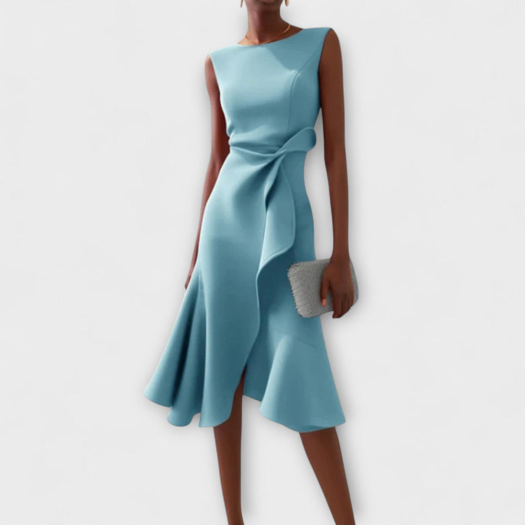 Miss | Jurk Dames Midi Elegant - Polyester