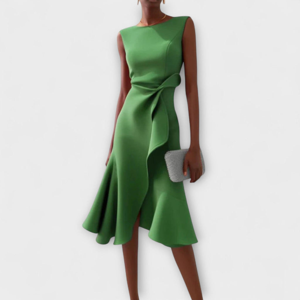 Miss | Jurk Dames Midi Elegant - Polyester
