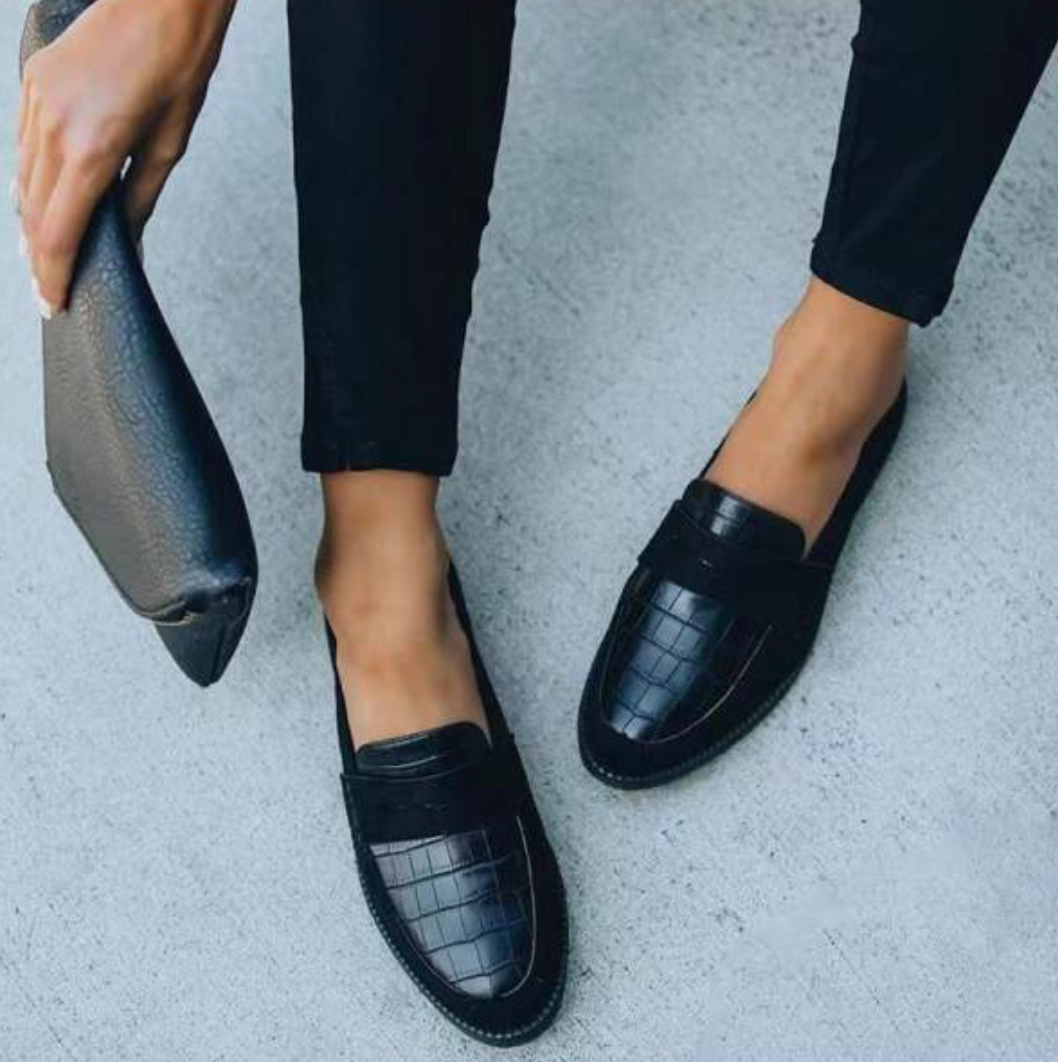 Miss | Loafers Dames Casual Modern - Suède