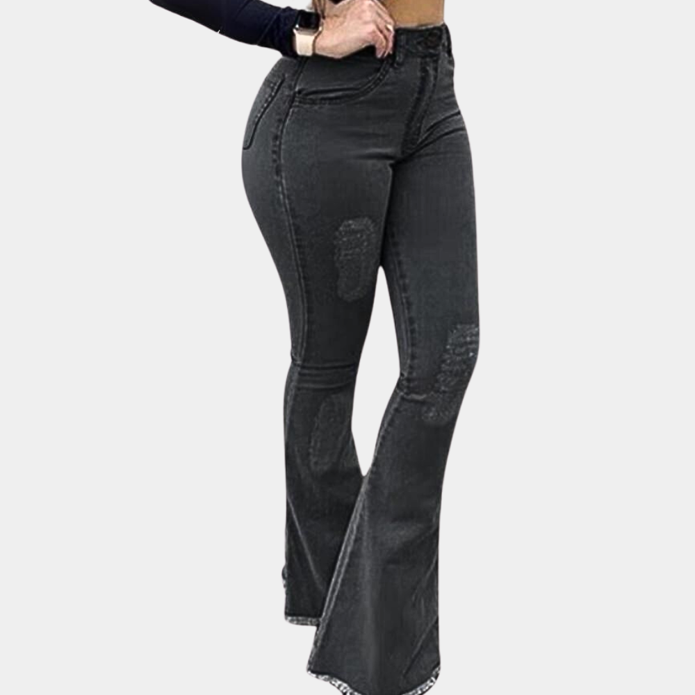 Miss | Jeans Dames Flared Fit - Stretch Denim