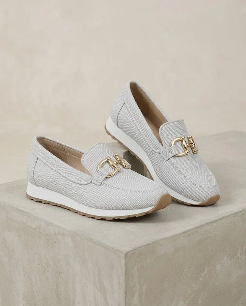 Casual Ademende hoge Loafers | Veelzijdig Effen Design - Miss Madera MIS-640D3D