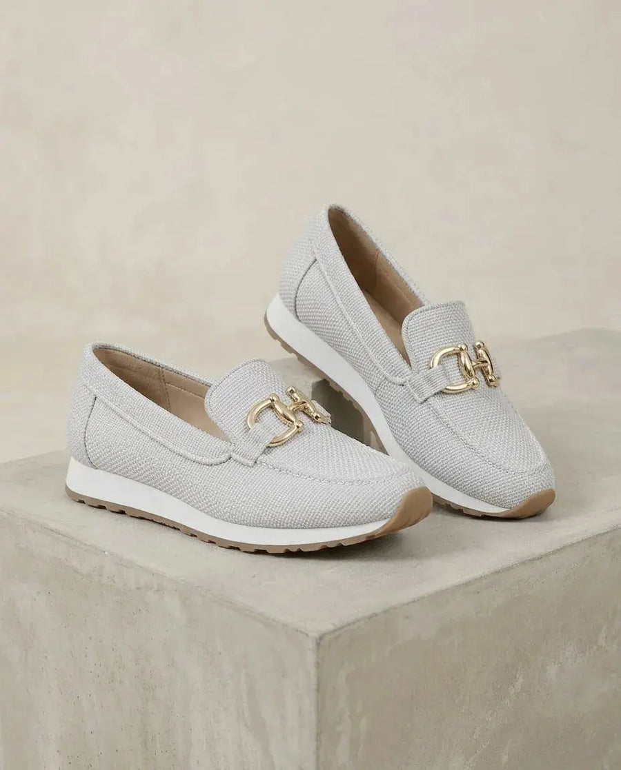 Casual Ademende hoge Loafers | Veelzijdig Effen Design
