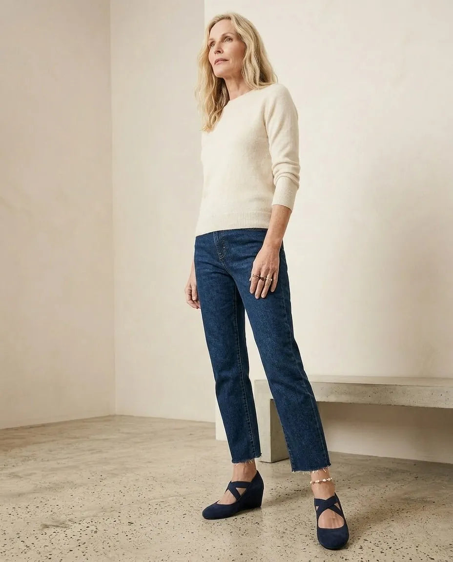 Casual loafers Blauwe Suède - Miss Madera MIS-B4750E