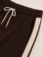 Sportkleding Dames Tweedelig Contrasterende Strepen Losvallend