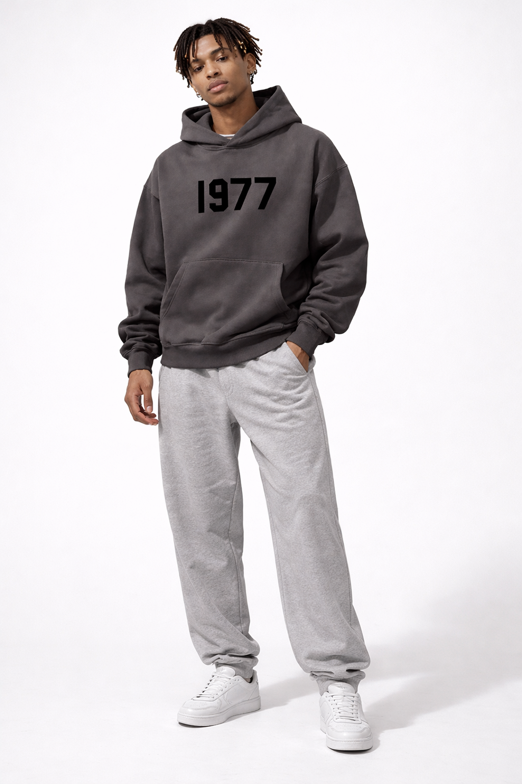 Miss | Hoodie Dames Winter Casual - Katoenmix
