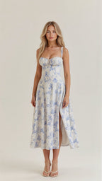 Miss | Jurk Dames Midi Casual Trendy - Polyester