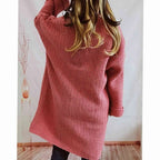 Miss | Vest Dames Oversized Grofgebreid met Zakken