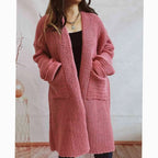 Miss | Vest Dames Oversized Grofgebreid met Zakken