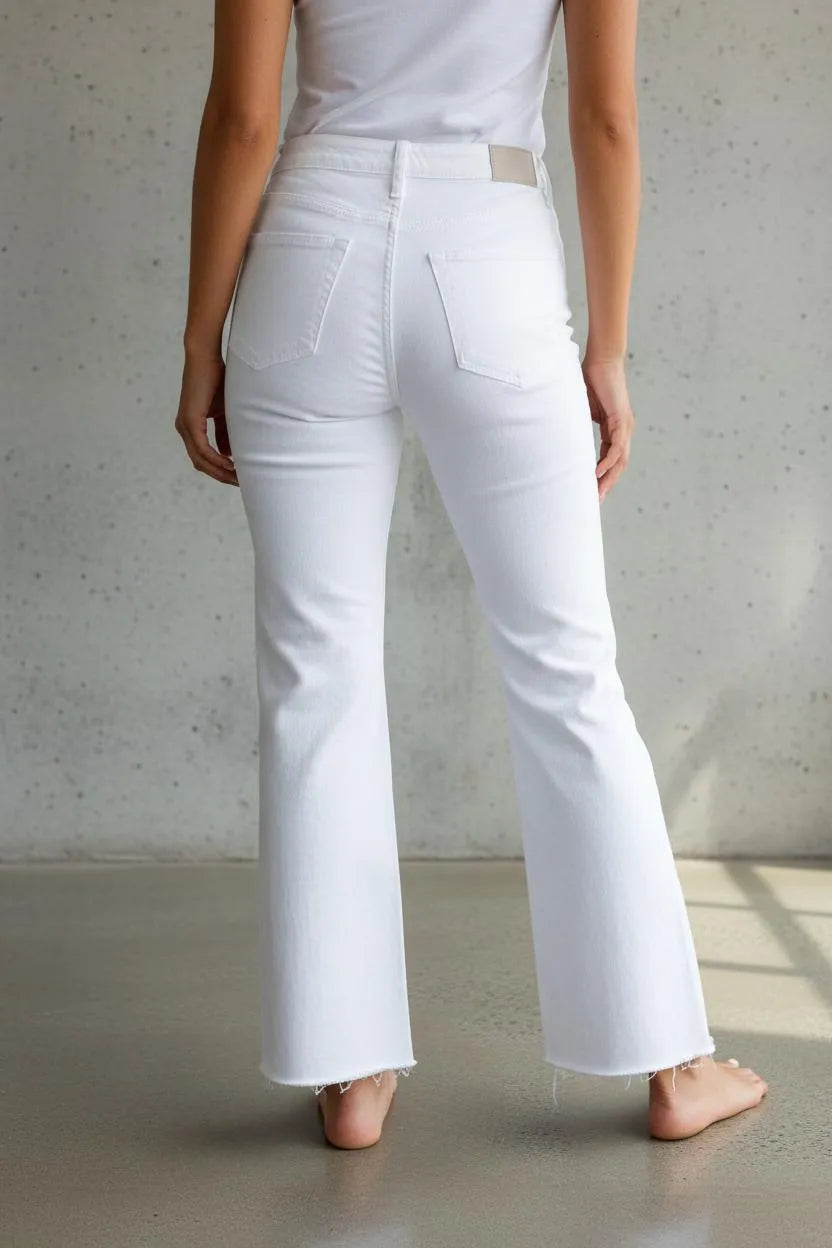 Denim Jeans Dames | Regular Fit Stretch Katoen - Miss Madera MIS-H05MNB