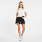 Denim Shorts Dames | Hoge Taille Rafelrand Stretch - Miss Madera MIS-RQOEMP