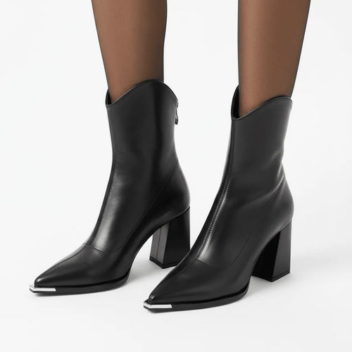 Enkellaarzen Western stijl vrouwen - Miss Madera