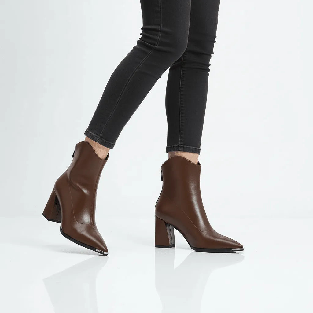 Enkellaarzen Western stijl vrouwen - Miss Madera