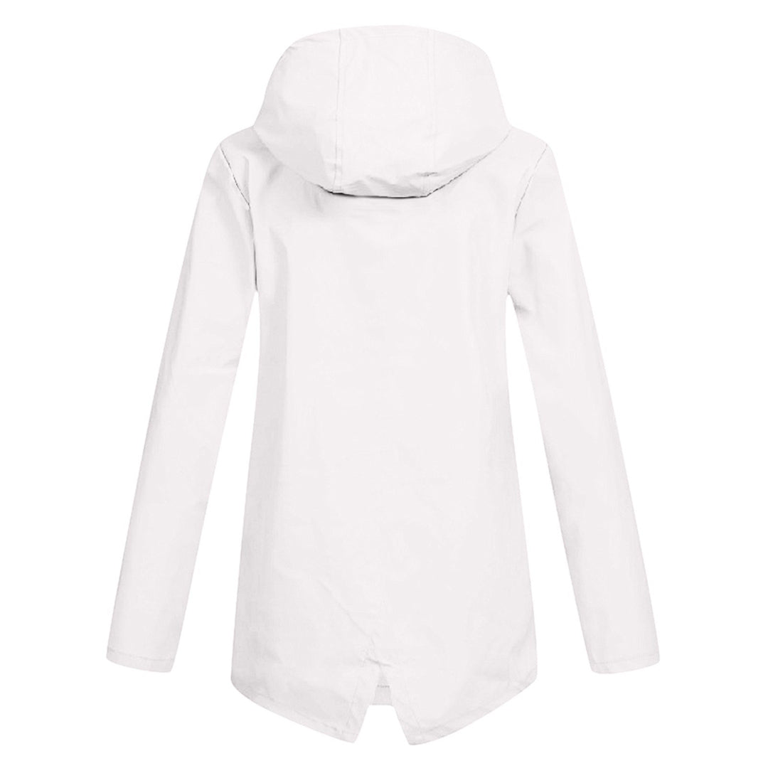 Jas Dames Waterdicht Getailleerd met Capuchon - Polyester