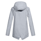 Jas Dames Waterdicht Getailleerd met Capuchon - Polyester