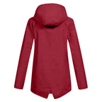 Jas Dames Waterdicht Getailleerd met Capuchon - Polyester