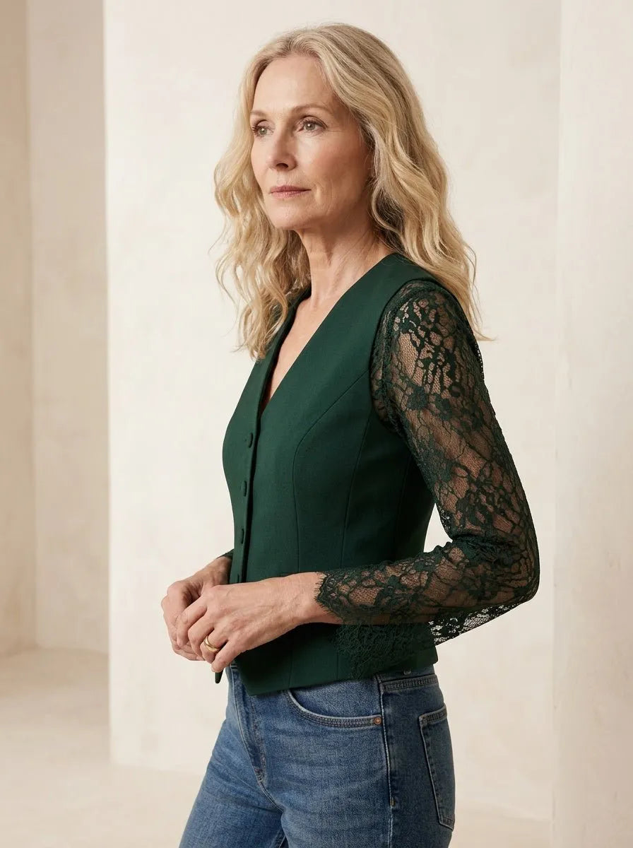 Gilet kantmouwen - Miss Madera MIS-4AD803