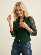 Gilet kantmouwen - Miss Madera MIS-4AD803