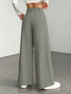 Miss | Broek Dames Hoge Taille Wijde Pijp - Corduroy