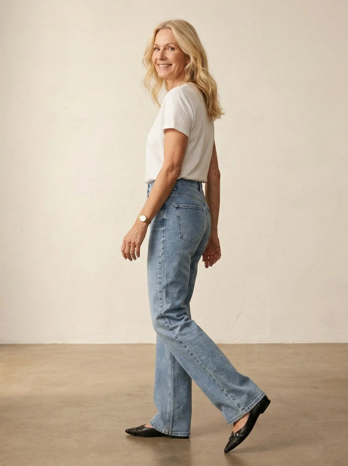 Jeans Lange Denim Blauw - Miss Madera MIS-B3C764