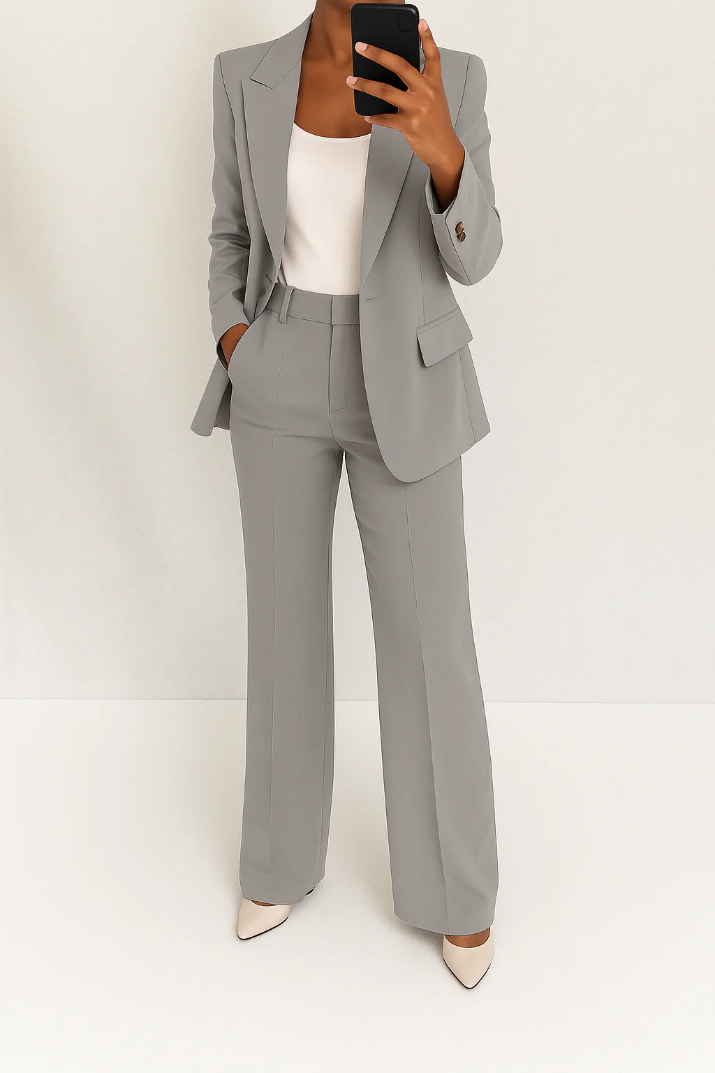 Miss | Tweedelige Set Dames Blazer + Broek Regular Fit – Co-ord Set