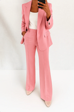 Miss | Tweedelige Set Dames Blazer + Broek Regular Fit – Co-ord Set