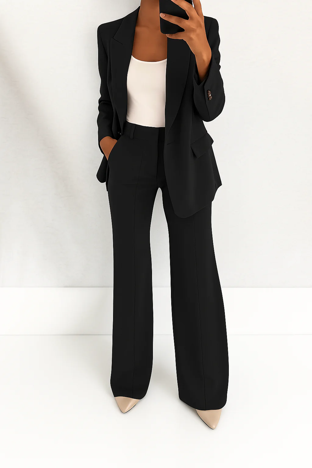 Miss | Tweedelige Set Dames Blazer + Broek Regular Fit – Co-ord Set