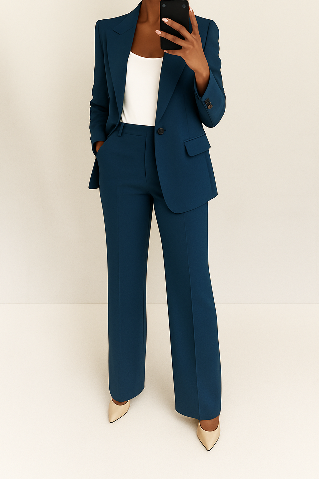 Miss | Tweedelige Set Dames Blazer + Broek Regular Fit – Co-ord Set