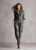 Jumpsuit Dames ruitpatroon - Miss Madera MIS-A68O3F