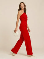 Jumpsuit met asymmetrische halslijn - Miss Madera MIS-517D93
