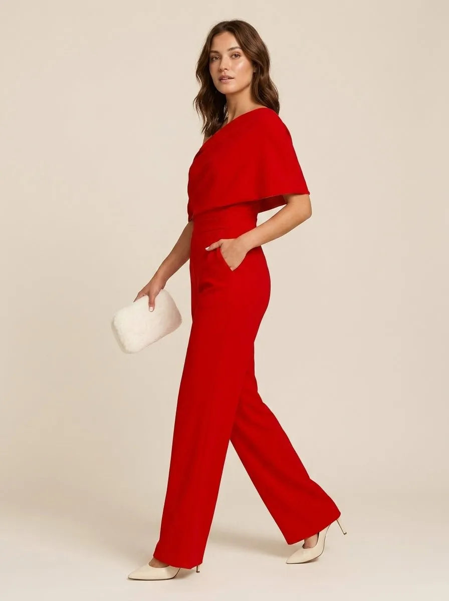 Jumpsuit met asymmetrische halslijn - Miss Madera MIS-517D93