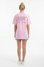 Katoenmix T-shirt Dames | Ronde Hals Regular Fit - Miss Madera MIS-ZJD10C