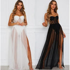 Miss | Jurk Dames Maxi Elegant - Kant