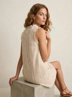 Mini Jurk met gestreept patroon en ruches - Miss Madera MIS-D166CD