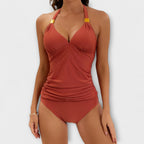 Miss | Badpak Dames Tweedelig Halterneck Elegant - Polyester - Miss Madera MIS-2F42AF