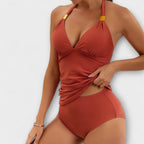 Miss | Badpak Dames Tweedelig Halterneck Elegant - Polyester - Miss Madera MIS-2F42AF