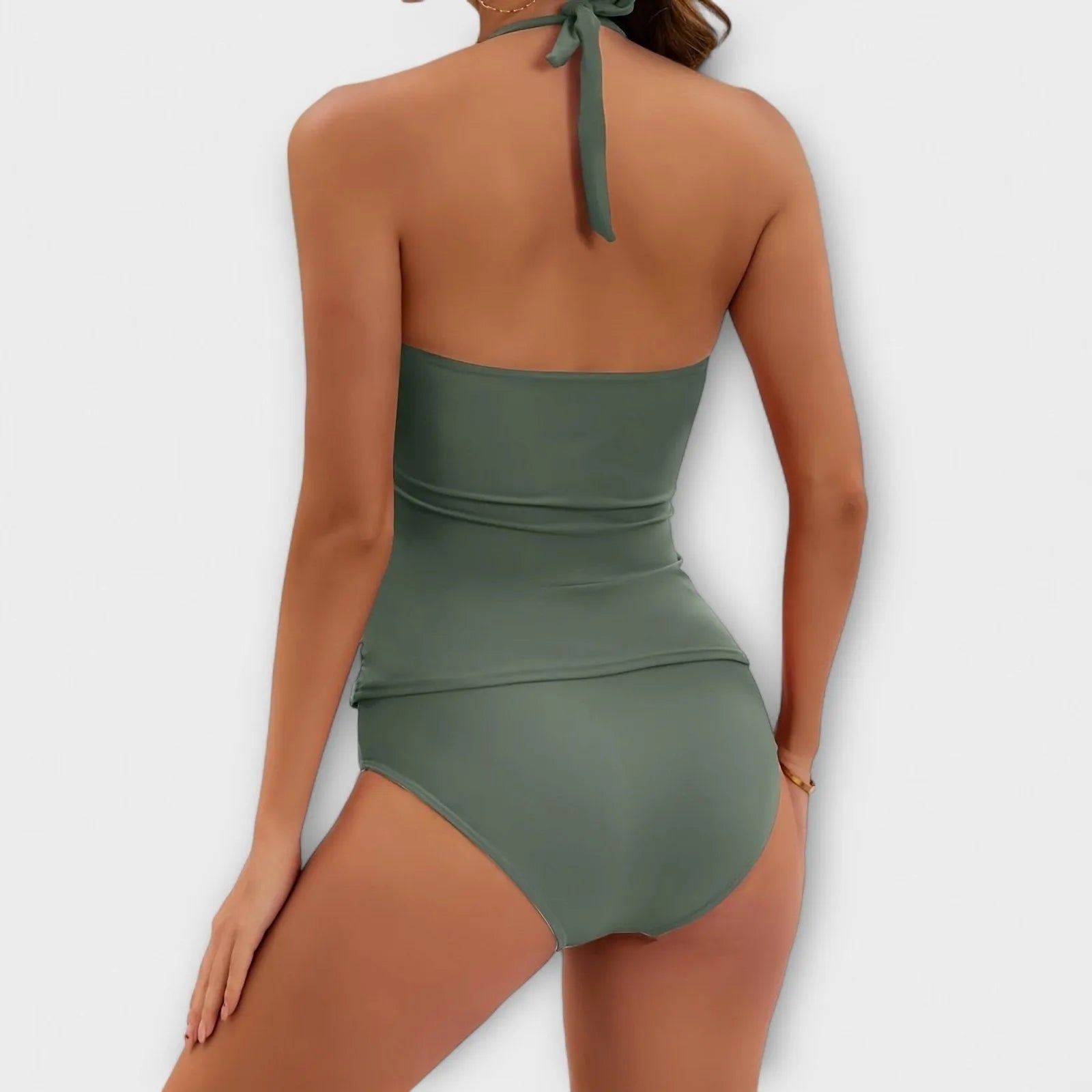 Miss | Badpak Dames Tweedelig Halterneck Elegant - Polyester - Miss Madera MIS-52161A