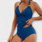 Miss | Badpak Dames Tweedelig Halterneck Elegant - Polyester - Miss Madera MIS-4B407A