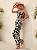 Miss | Bandeau Set Dames Zomer - Lichtgewicht Geweven Stof - Miss Madera MIS-F5CA26