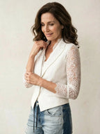 Miss | Blazer Dames Casual Elegant Kant - Polyester - Miss Madera MIS-42B1A5