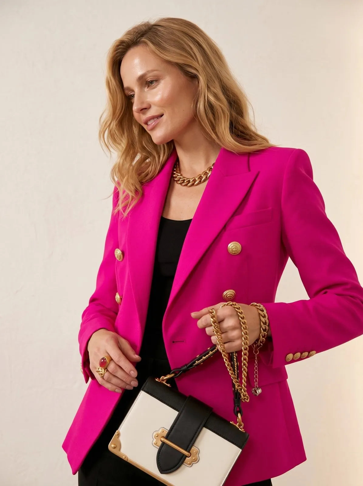 Miss | Blazer Dames Dubbelgeknoopt Modern - Polyester - Miss Madera MIS-D1CF86