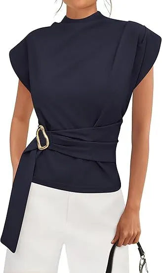 Miss | Blazer Dames Getailleerd Strikdetail - Polyester - Miss Madera MIS-F5537D