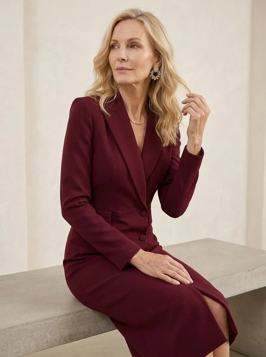 Miss | Blazer Jurk Dames Casual Elegant - Polyester - Miss Madera MIS-D1AD22