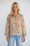 Bloemenprint Blouse Dames | Strik Relaxed Lichtgewicht - Miss Madera
