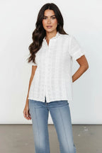 Miss | Blouse Dames Casual Elegant - Katoenmix - Miss Madera MIS-L8UKTO