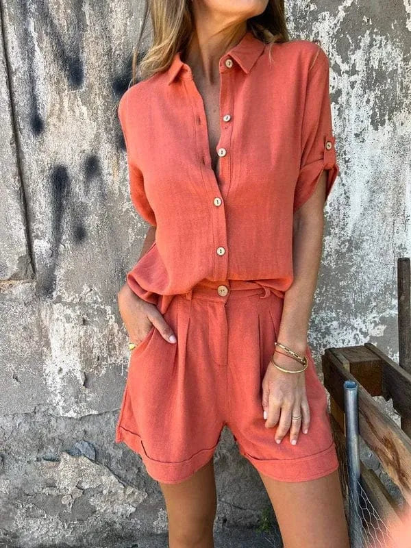 Miss | Blouse Dames Casual - Katoen - Miss Madera MIS-A33D95