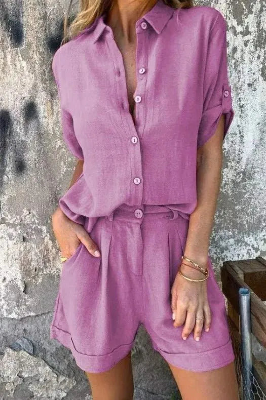 Miss | Blouse Dames Casual - Katoen - Miss Madera MIS-7AB13A