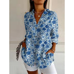 Miss | Blouse Dames Casual - Katoenmix - Miss Madera MIS-F1C083